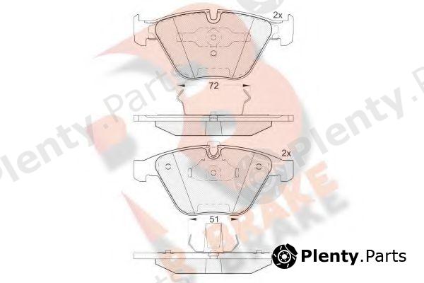  R BRAKE part RB1577 Brake Pad Set, disc brake