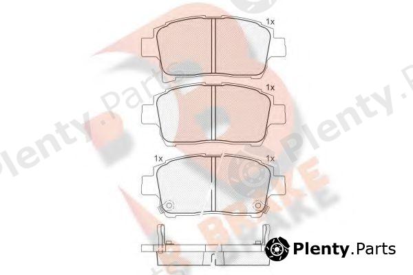  R BRAKE part RB1583 Brake Pad Set, disc brake