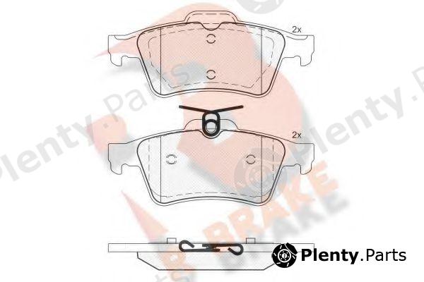  R BRAKE part RB1651 Brake Pad Set, disc brake