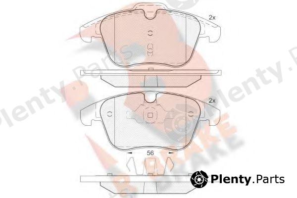  R BRAKE part RB1775 Brake Pad Set, disc brake