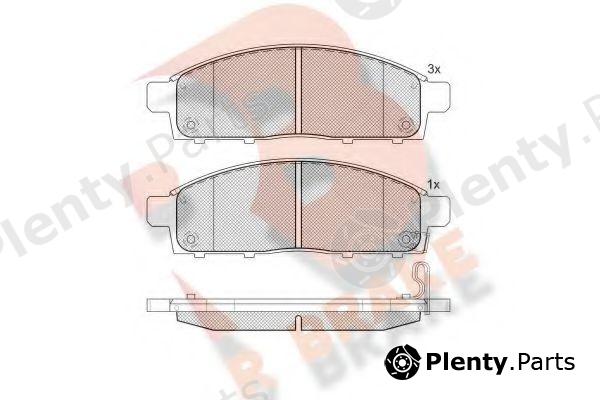  R BRAKE part RB1784 Brake Pad Set, disc brake