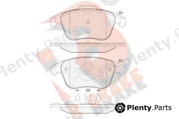  R BRAKE part RB1866-200 (RB1866200) Brake Pad Set, disc brake