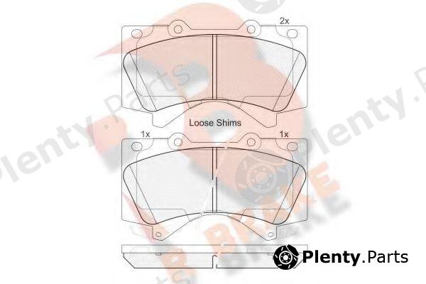  R BRAKE part RB1874 Brake Pad Set, disc brake