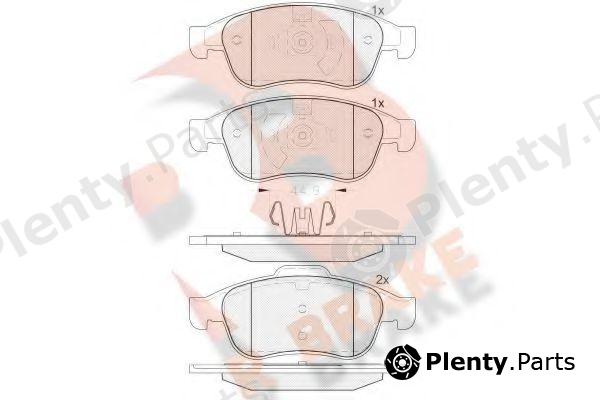  R BRAKE part RB1915 Brake Pad Set, disc brake