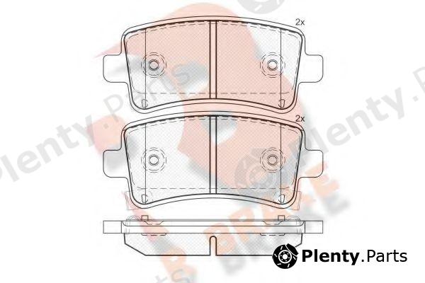  R BRAKE part RB1929 Brake Pad Set, disc brake