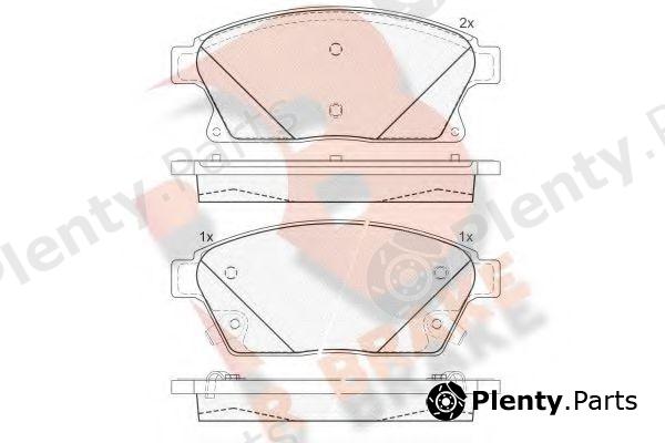  R BRAKE part RB1939 Brake Pad Set, disc brake