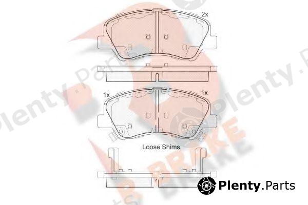 R BRAKE part RB2035 Brake Pad Set, disc brake