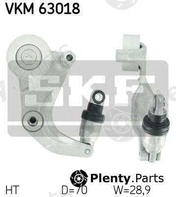  SKF part VKM63018 Tensioner Pulley, v-ribbed belt
