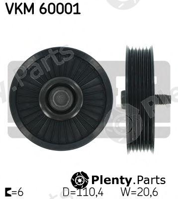  SKF part VKM60001 Deflection/Guide Pulley, v-ribbed belt