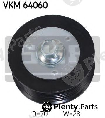  SKF part VKM64060 Deflection/Guide Pulley, v-ribbed belt