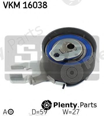  SKF part VKM16038 Tensioner Pulley, timing belt
