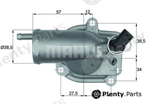  BEHR part 2.420.87.355 (242087355) Thermostat, coolant