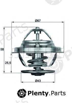  BEHR part 2.086.75.312 (208675312) Thermostat, coolant