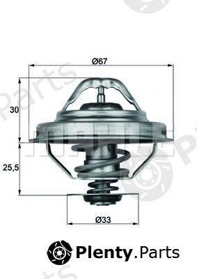 BEHR part 2.124.92.312 (212492312) Thermostat, coolant