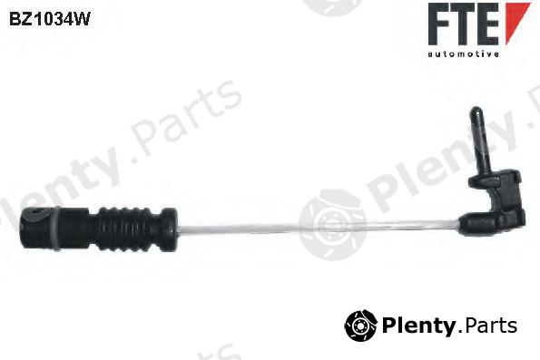  FTE part BZ1034W Warning Contact, brake pad wear