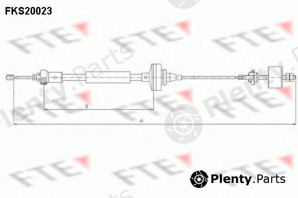  FTE part FKS20023 Clutch Cable