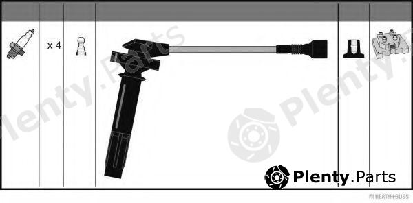 HERTH+BUSS JAKOPARTS part J5387019 Ignition Cable Kit