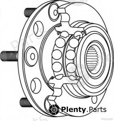  HERTH+BUSS JAKOPARTS part J4701042 Wheel Bearing Kit