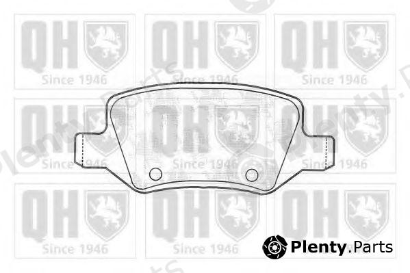  QUINTON HAZELL part BP1249 Brake Pad Set, disc brake