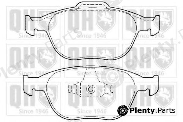  QUINTON HAZELL part BP1358 Brake Pad Set, disc brake