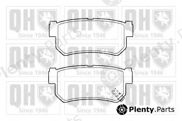  QUINTON HAZELL part BP1452 Brake Pad Set, disc brake