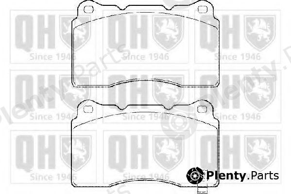  QUINTON HAZELL part BP1486 Brake Pad Set, disc brake