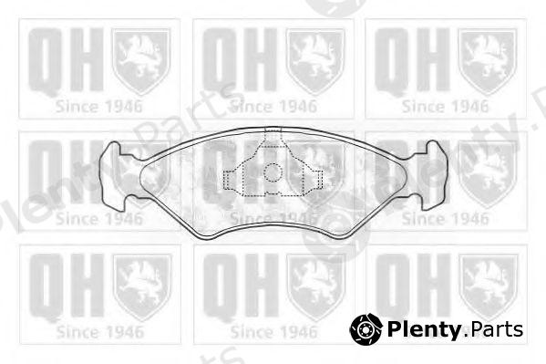  QUINTON HAZELL part BP445 Brake Pad Set, disc brake
