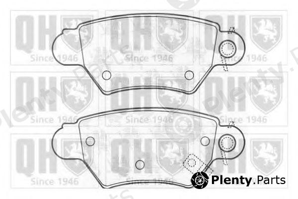  QUINTON HAZELL part BP985 Brake Pad Set, disc brake