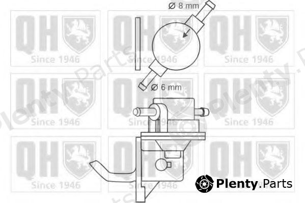 QUINTON HAZELL part QFP102 Fuel Pump