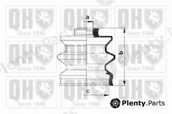  QUINTON HAZELL part QJB224 Bellow Set, drive shaft