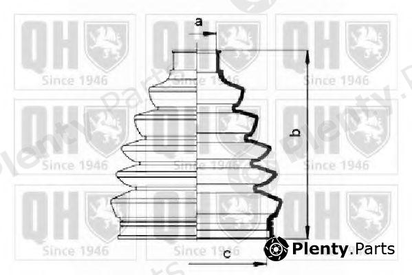  QUINTON HAZELL part QJB2808 Bellow Set, drive shaft