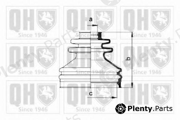  QUINTON HAZELL part QJB433 Bellow Set, drive shaft