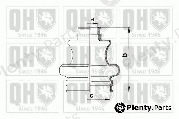  QUINTON HAZELL part QJB907 Bellow Set, drive shaft