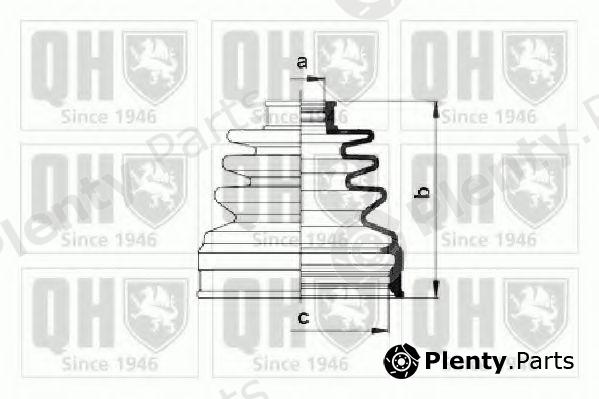  QUINTON HAZELL part QJB980 Bellow Set, drive shaft