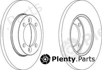  FERODO part DDF118-1 (DDF1181) Brake Disc