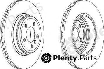  FERODO part DDF1247C-1 (DDF1247C1) Brake Disc