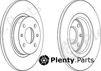  FERODO part DDF141C-1 (DDF141C1) Brake Disc