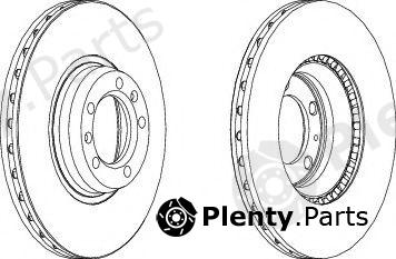  FERODO part DDF168-1 (DDF1681) Brake Disc