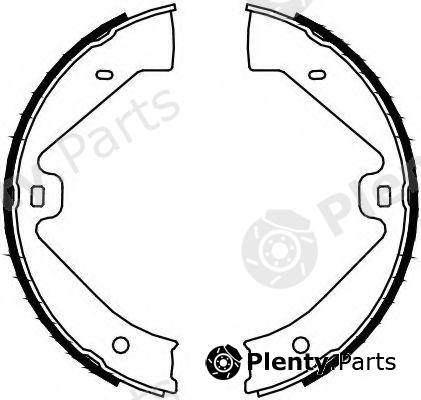  FERODO part FSB4129 Brake Shoe Set, parking brake