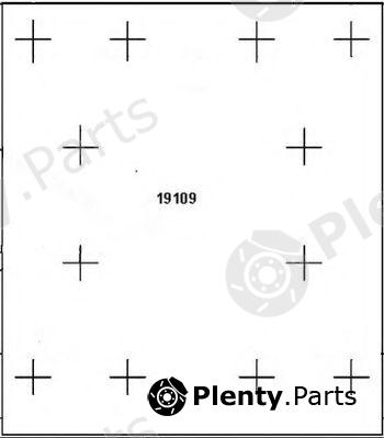  FERODO part K19109.0-F3653 (K191090F3653) Brake Lining Kit, drum brake