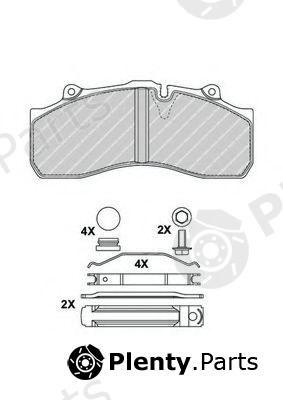  FERODO part FCV1367B Brake Pad Set, disc brake