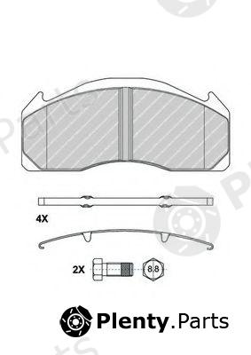  FERODO part FCV1388B Brake Pad Set, disc brake
