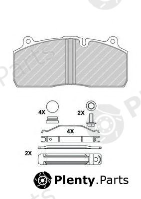  FERODO part FCV1814BFE Brake Pad Set, disc brake