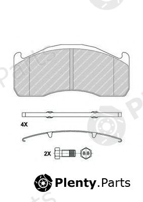  FERODO part FCV1952B Brake Pad Set, disc brake