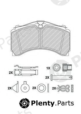  FERODO part FCV4417PTS Brake Pad Set, disc brake
