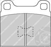  FERODO part FDB128 Brake Pad Set, disc brake