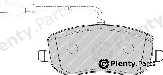  FERODO part FDB1787 Brake Pad Set, disc brake