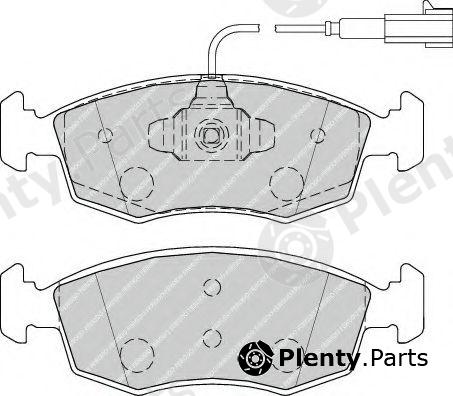  FERODO part FDB4353 Brake Pad Set, disc brake