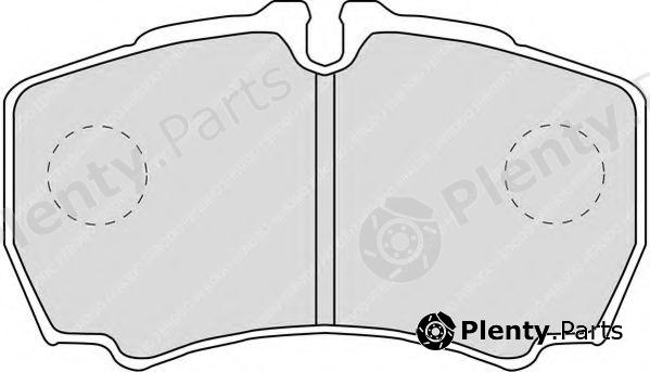  FERODO part FVR1405 Brake Pad Set, disc brake