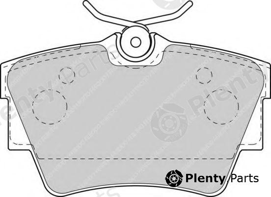  FERODO part FVR1516 Brake Pad Set, disc brake